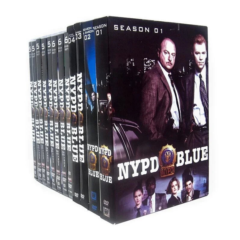 DVD BOXED SETS MOVIES TV Show Films Manufacturer Factory Supply NYPD Blue Season 1-12 63DVD Complete Series Collection Disc New