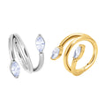 Wholesale ASTM F136 G23 Titanium Leaves Circle Ear Earlobe Labret Lip Nose Hoop Nostril Tragus Cartilage Women Piercing Jewelry