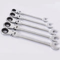 Key Ratchet Spanner 6-19mm Key Ratchet Set for Car Repair Tools Multifunction Wrench Adjustable Spanner