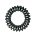 Customized logo 72 Colors Elastic Spiral Metal Silver Gold Color Plastic Waterproof Sports Yoga Hair Ties