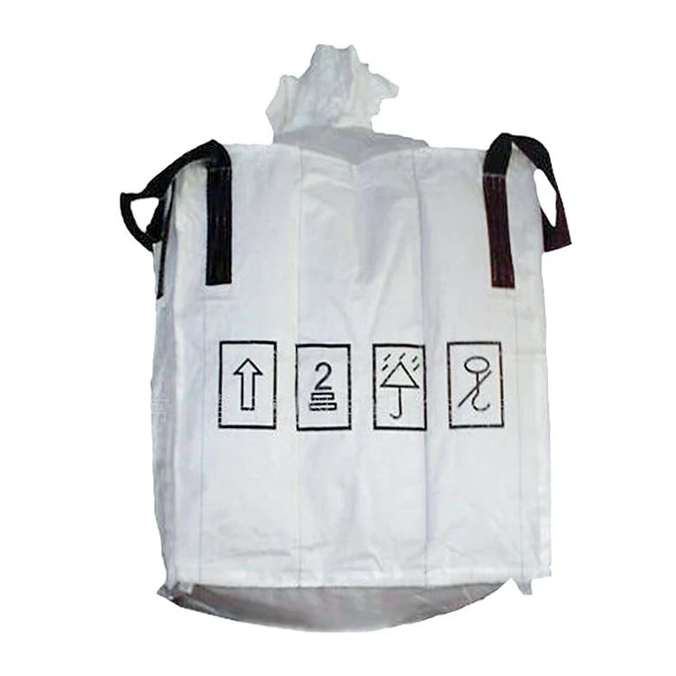 EGP Heavy Duty Virgin PP Cross Corner Four  Loops Big Bag Customized 1 Ton Jumbo Bulk Bag 1000kg 1500kg 2000kg