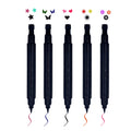 No Logo Double-Headed Waterproof Mineral-Based Eye Liner Pen Liquid Gel Form for Winged Eye Effect Makeup Colored Eyeliner Stamp