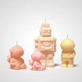 Nicole Handmade OEM Customized 3D Astronaut Clay Soap Candle Chocolate Dessert Fondant Decorating Silicone Mold