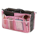 2021 Women Nylon Fashion Felt Travel Toiletry Cosmetic Bag Purse Organizer Insert Felt Bag Organizer with Zipper Handbag