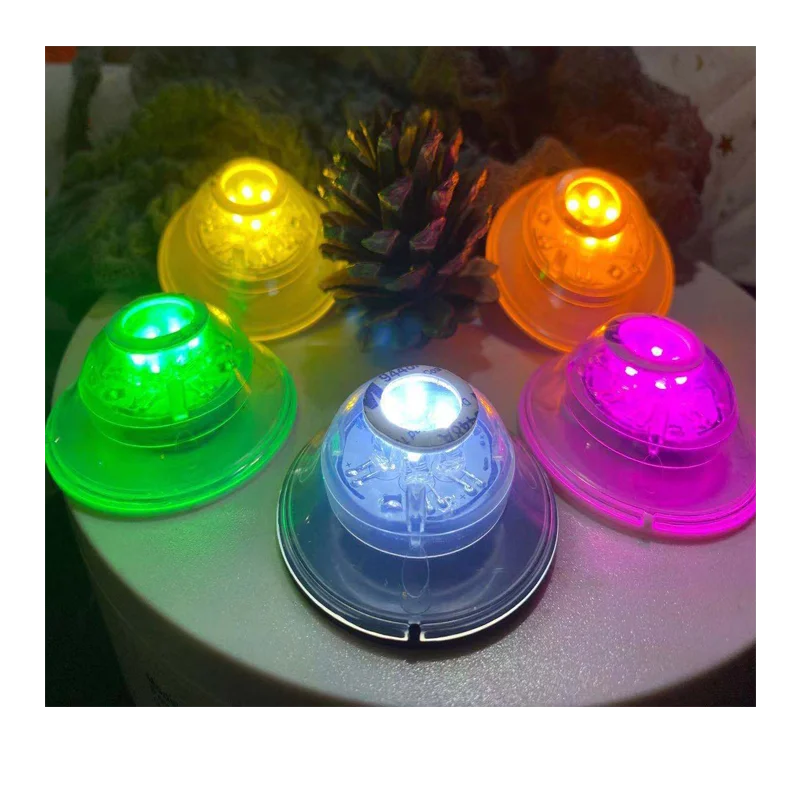 Factory Custom OEM LED Label Sticker Waterproof Led Champagne Bottle LED Caster