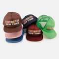Custom 5 Panel Foam Trucker Mesh Cap 3d Puff Print Logo Trucker Hat