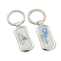 Ready to Ship!!  Promotional Rectangular Blank Metal Keychain