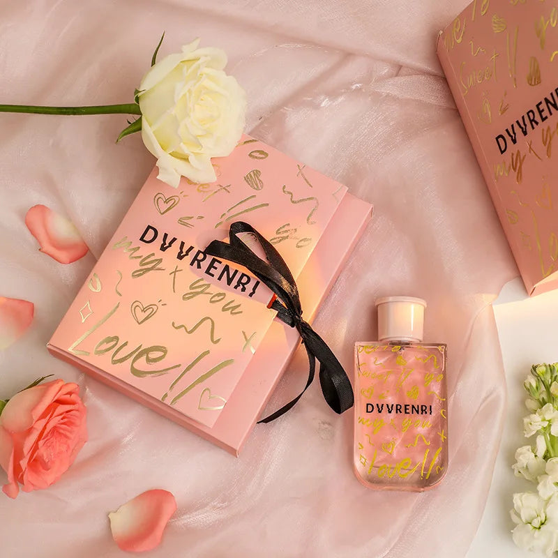 Hot Sale Long Lasting Floral Fragrance Women Perfume Gift Box Packaging Body Deodorant Spray