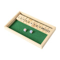 Runwei XZ-W00D 12 Customizable Wooden Digital Wine Game 2 Player KTV Bar Puzzle Play Intelligence Shut Box Strategy Board Game