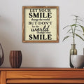 Self-driven Wooden Frame Wall Sign Positive Coffee Sunflower Hanging Wooden Plaque Living Room Bedroom Decoration
