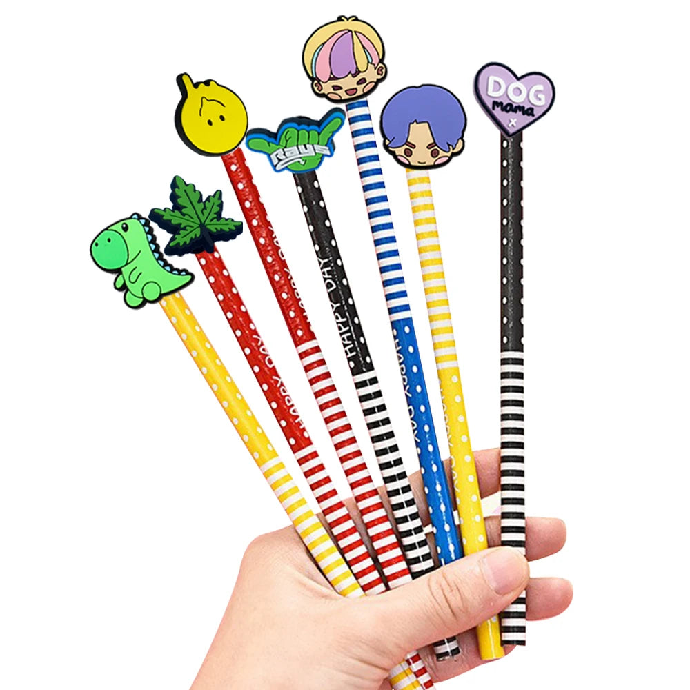 Custom Pen Cap  Pen Cover Creative Silicone Pencil Cap Neutral Pencil Cover Cute School Students Supplies