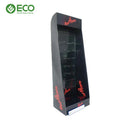Eco-friendly Paper Cardboard Sandals Slipper Display Stand with Rotating Hook Hanging for Flop Customized Display