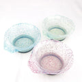 Glitter Multi-color Hair Color Plastic Dye Mixing Bowls & Brush Set-Easy Durable Salon Styling Tools Juejiang Brand Custom Logo