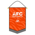 Custom Design Sports Football Accessories Pennants Hanging Double Sided  Pennant Football Soccer Club Flag
