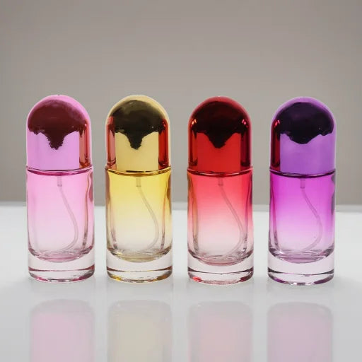 High Quality clear Perfume Bottle 20ML Empty Glass Perfume Bottles with Plastic Cap