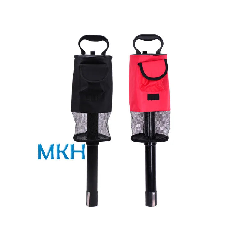Portable Shag Bag Golf Ball Pick up With Removable Plastic Tube