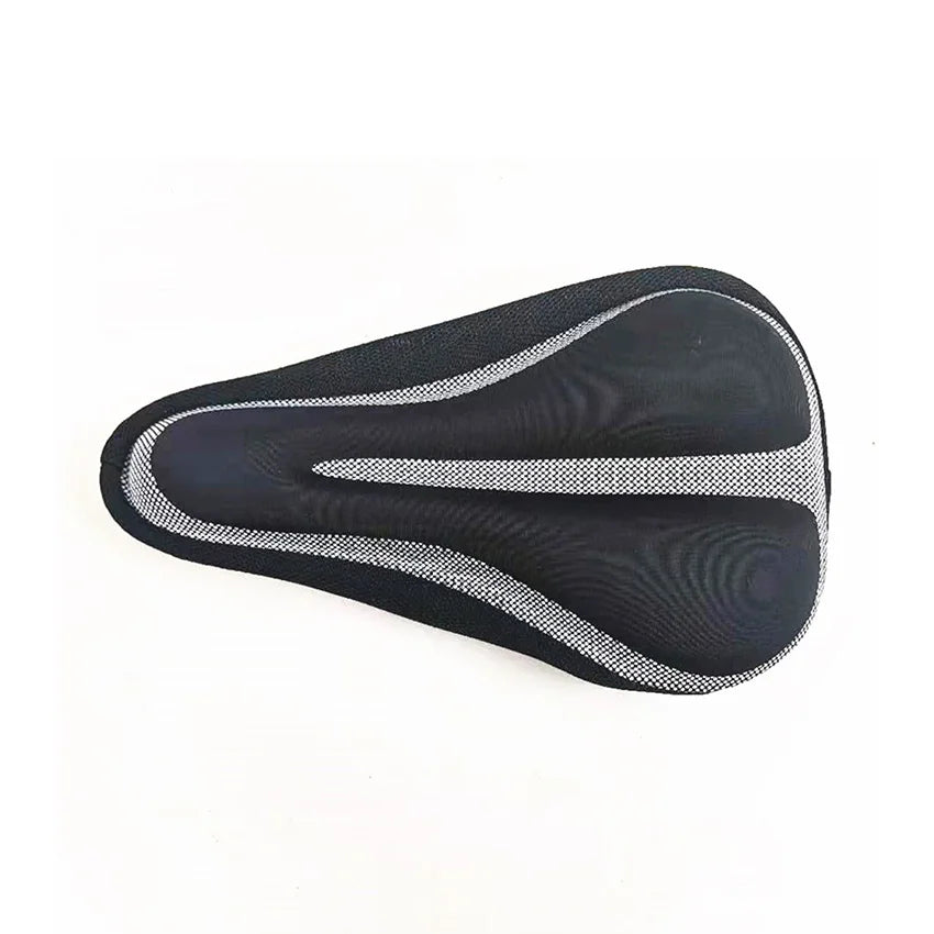 Waterproof Soft Gel Bike Saddle Cover Universal Fit for MTB/Road/E-Bike Seats Soothing Shock Absorption Cycling Accessories