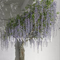 Custom Big Purple Tree Artificial Cherry Blossom Large Outdoor Cherry Blossom Trees for Indoor Outdoor Decoration