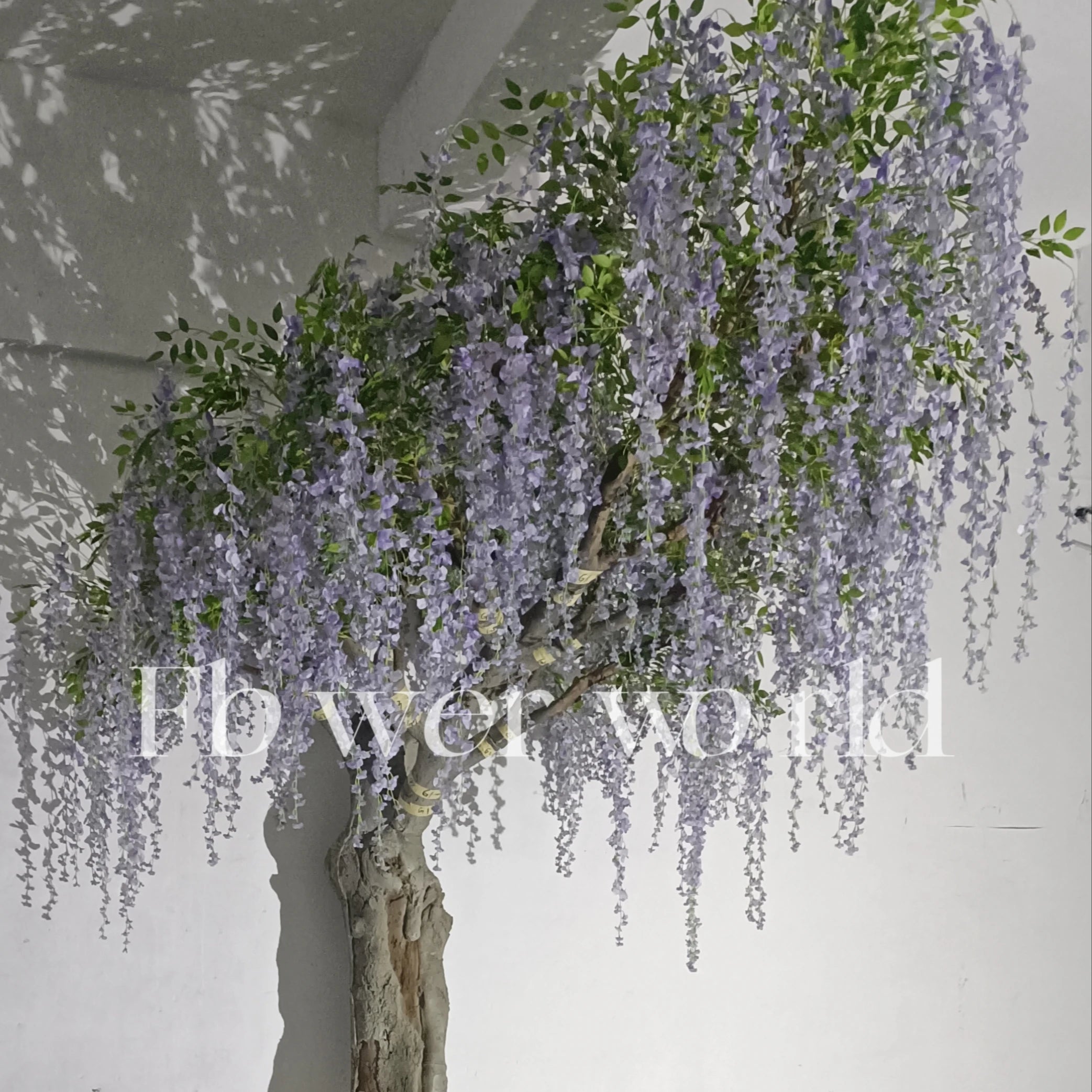Custom Big Purple Tree Artificial Cherry Blossom Large Outdoor Cherry Blossom Trees for Indoor Outdoor Decoration