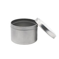 Silver Color Candle Storage Tin Metal Can Jars