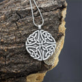 Irish Celtic Knot Pendant Necklace Simple Fashion Jewelry for Women