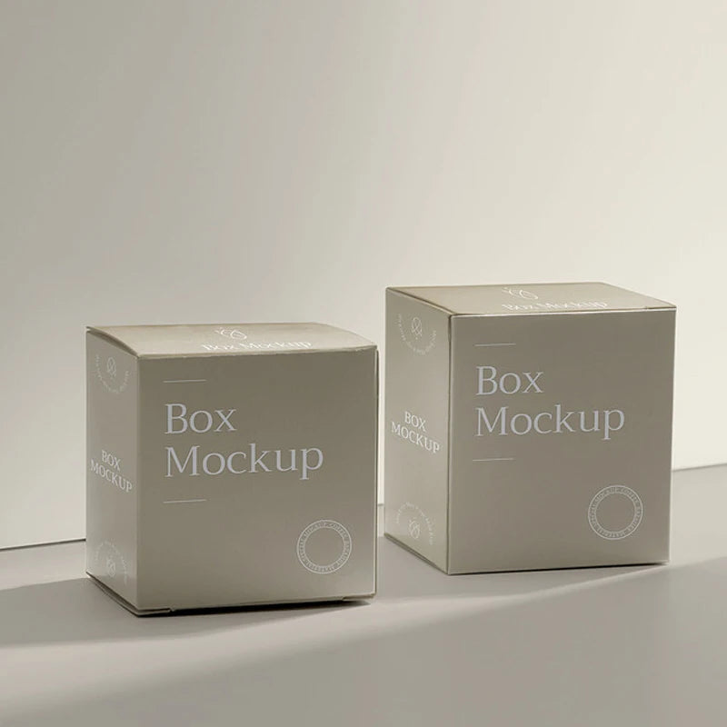 Custom Eco Friendly logo Paper Packaging Product Lipsticks Cosmetic Jars Paper Card Box Packaging Boxes for Small Business