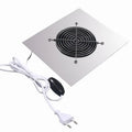 Electric Nail Dust Collector Professional Embedded Nail Table Manicure Vacuum Cleaner for Spa Nail Extractor