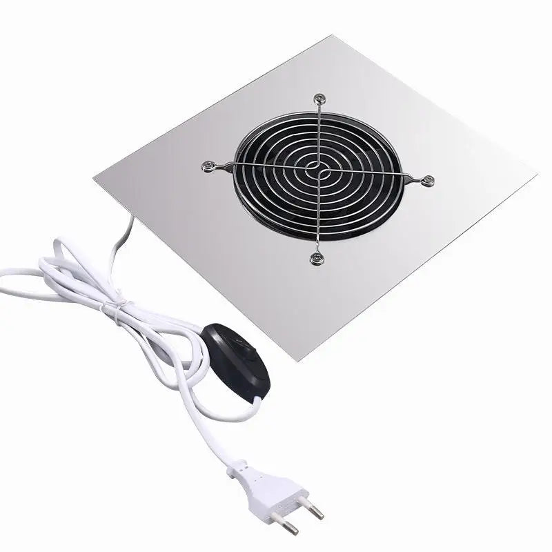 Electric Nail Dust Collector Professional Embedded Nail Table Manicure Vacuum Cleaner for Spa Nail Extractor