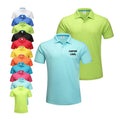 Golf Polo Shirt Custom logo Printed Quick Dry Golf Polos Plain Polyester Sublimation Mens Blank Election Golf Polo Shirt for Men