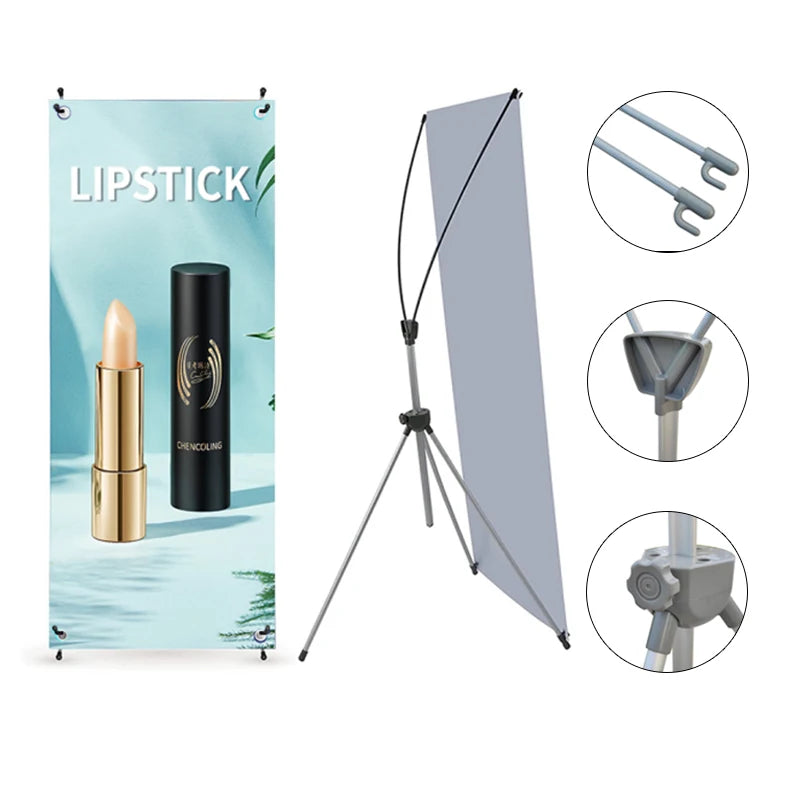 Waterproof Wholesale X Banner Display Stand Outdoor Advertising Exhibition Banner Rack