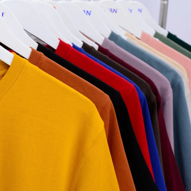 High Quality Cotton Custom T Shirt for Men Blank Heavy Weight Oversized Tshirt Printing Men's T-Shirts