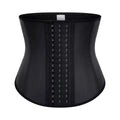 Plus Size Women Latex Waist Trainer Shaperwear Slim Control Shaper Hook Cincher Latex Corset Trimmer Weight Loss Belt