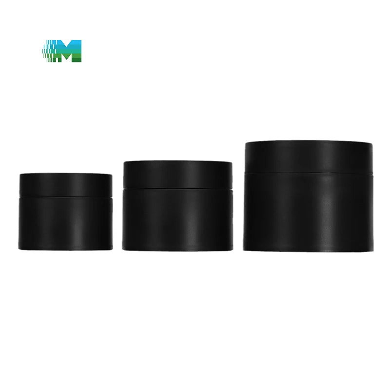 Skincare Bottles Reusable Clear Containers Powder Jar 50ML Transparent Makeup Containers Leakproof Small Cosmetics Bottles