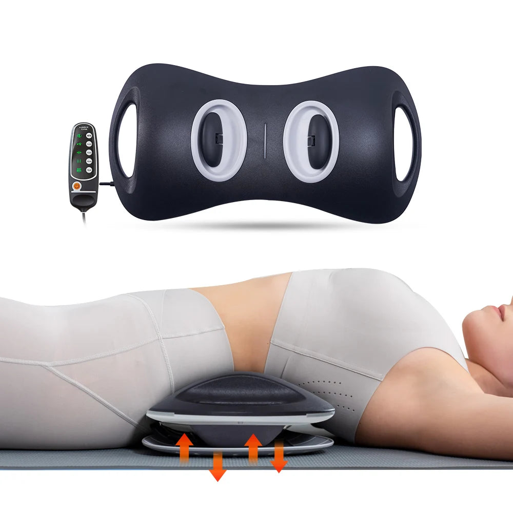 Trending Products 2025 New Arrivals Back Stretcher With Massage Point Kneading Lumbar Massager for Spine Muscle
