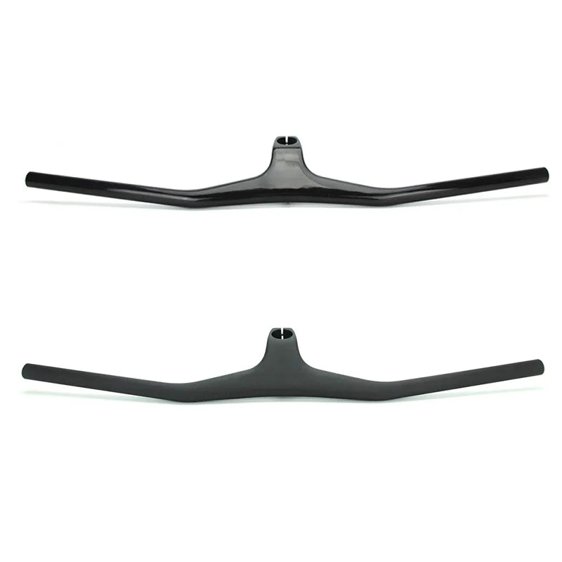 MTB Bicycle Carbon Handlebar Bicycle Riser 17 Degree T800 Carbon 660/680/700/720 740/760/780mm 28.6 Stem  Handlebar