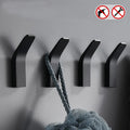 Waterproof Moisture-Proof Strong-Bearing-Capacity Space Aluminum Eco-Friendly Wall Hangers & Adhesive Hooks for Bathroom Kitchen