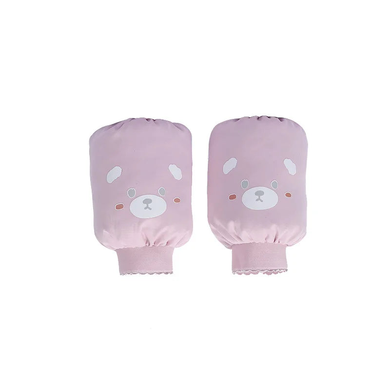 Cute Custom Printed PE Material Children's Waterproof Anti-Fouling Short-Sleeve Arm Cover Hand Sleeve