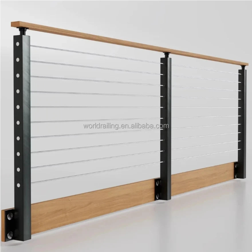YL METAL High Quality 304 316 Stair case Steel Stainless Steel Railing