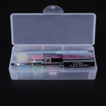 Double-layer Nail Storage Box Large Capacity Nail Pen Brush Storage Box Manicure Tools for Nail Salon Beauty