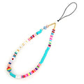 Korean Style Phone Strap Lanyard Acrylic Letter Bead Anti-lost Mobile Phone Straps Chain Cellphone Case Hanging Cord Jewelry