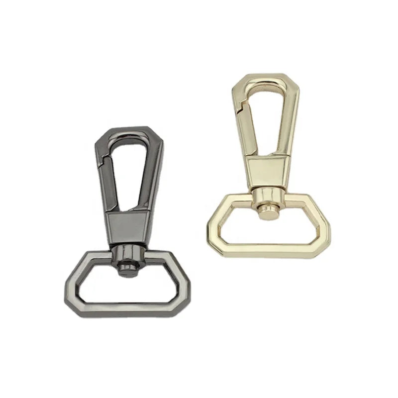 Nolvo World 58*25mm 1" Suitcase Handbag Strap Chain Bags Purse Bag Hanger Accessories Swivel Spring Clasps Snap Hardware