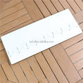 Wholesale 9 Hooks 12mm Printable Key Hanger Wood MDF Blank Sublimation Coat Hanger