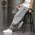 Clearance Sales Vintage Men's Harem Pants - Spring/Autumn Wide Leg Sweatpants (Casual Loose Fit Wholesale)