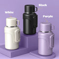 1600mL Large Capacity Copper-Plated Thermal 24 Hours Insulation Stainless Steel Outdoor Sports Flask Travel Pot