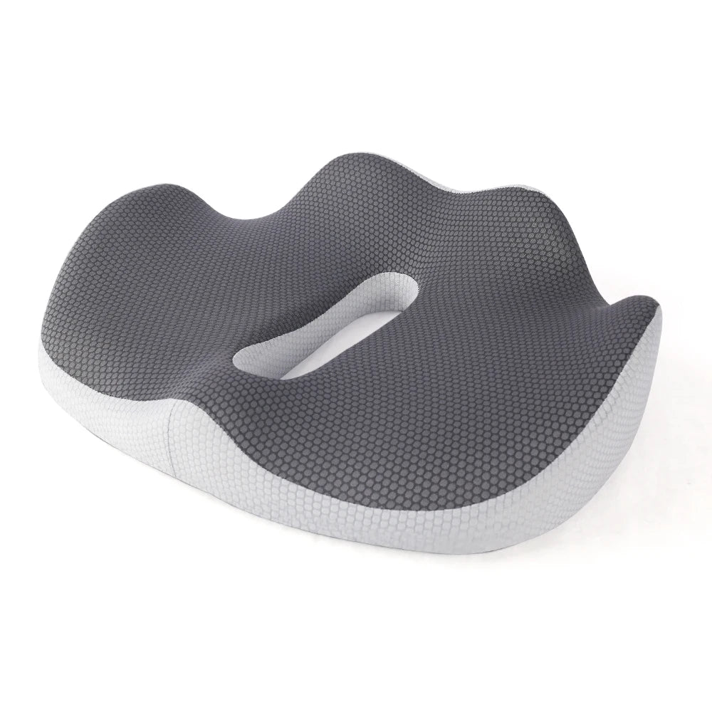 Ready to Ship New Design Petal Shape Cushion Full Wrapped Office Chair Seat Cushion Memory Foam Pain Relief Coccyx Seat Cushion