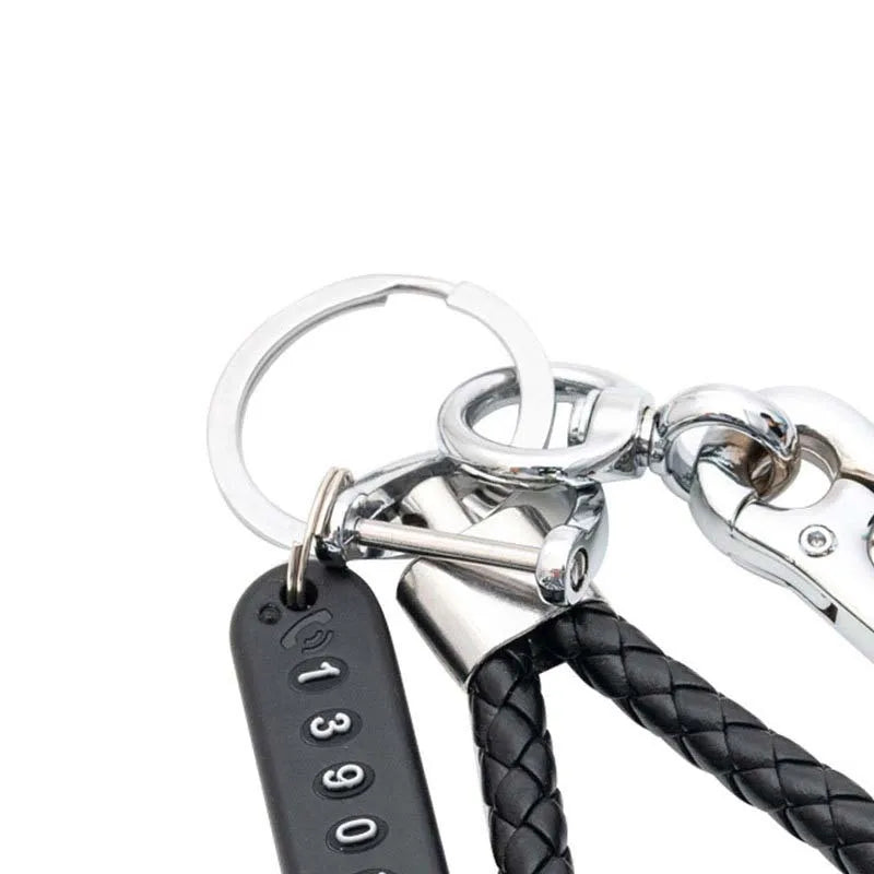 Surgical Grade Key Rings - Round Split Key Rings for Keychains Gift Hanger Diy Double Ring Hardware Accessories