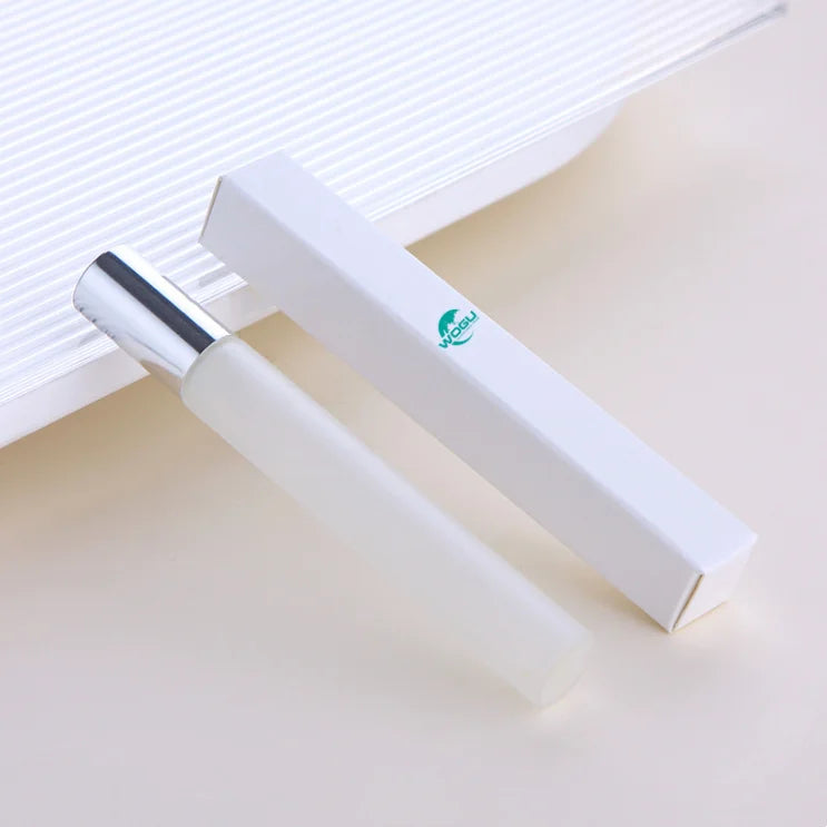 Luxury Small Portable Essential Oil Perfume Travel Bottle 10ml Metal Roller Glass Bottle Roll on Perfume Bottle With Gift-box