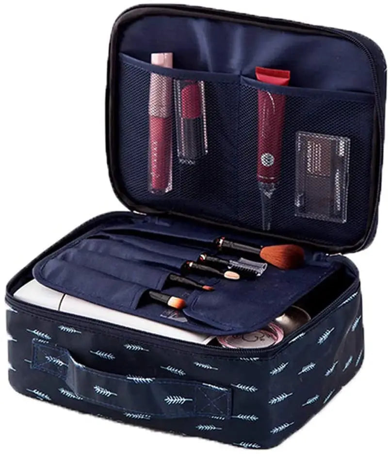 Cosmetic Bag Beauty Case Makeup Bag Beauty Bag Travel Pouch Bag Cosmetic Organizer Make up Toiletry Bags Organiser Purse