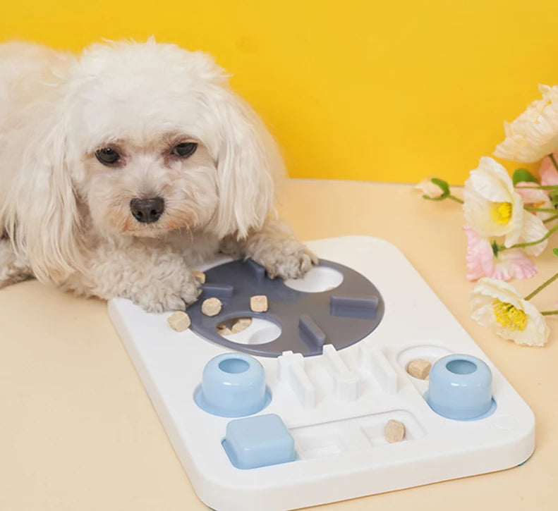 ZMaker Eco-friendly Dog Puzzle Toys Interactive Pet Toys Dogs Food Puzzle Feeder Toys for IQ Training