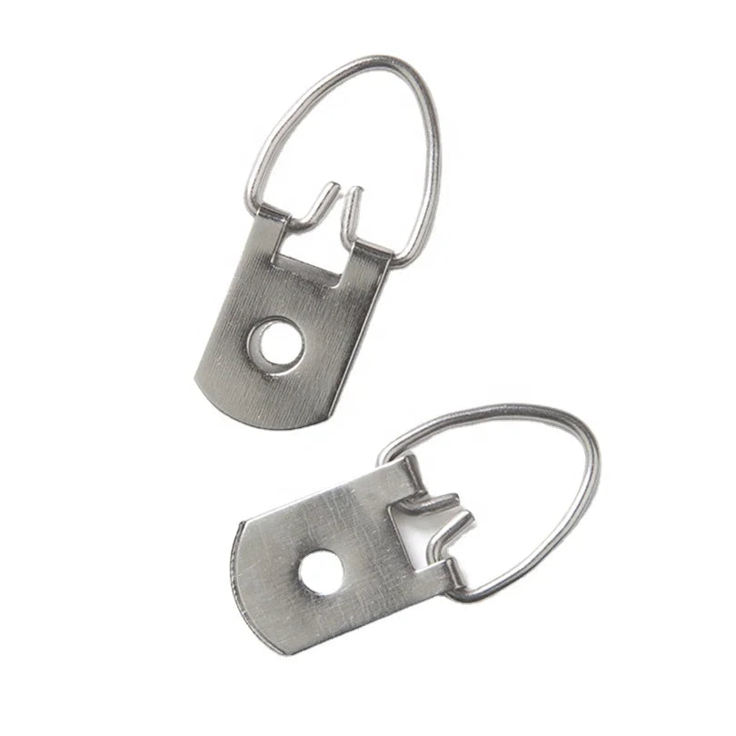 TS-K023 Single Hole Picture Hanging Hardware Picture Hooks for Mirror Paintings Artwork Picture Frame D-ring Hook